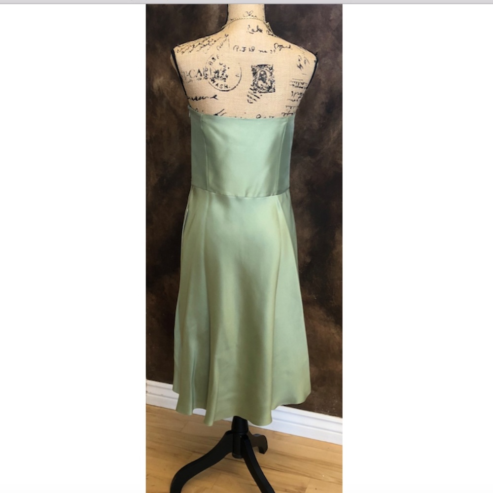 NWT Ann Taylor Prom Dress Strapless Silk Wedding - Picture 3 of 8